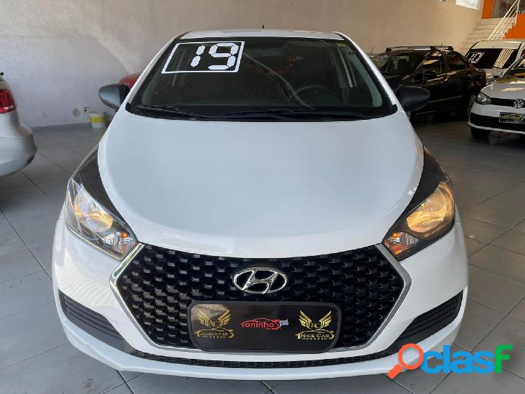 HYUNDAI HB20 UNIQUE 1.0 FLEX 12V MEC. BRANCO 2019 1.0 FLEX