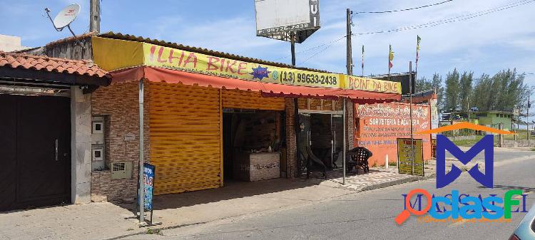 Ilha Bike com toda estrutura para trabalhar