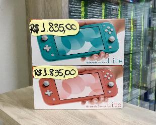 Console Nintendo Switch Lite - Novos Lacrados