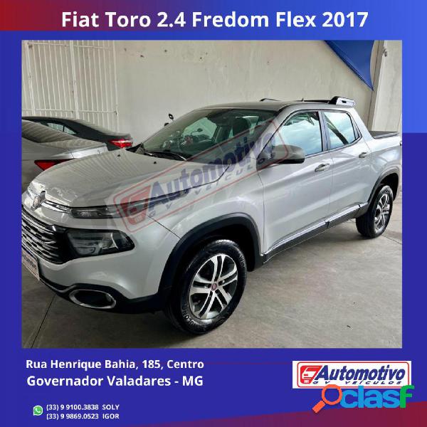 FIAT TORO FREEDOM 2.4 16V FLEX AUT. PRATA 2017 2.4 FLEX