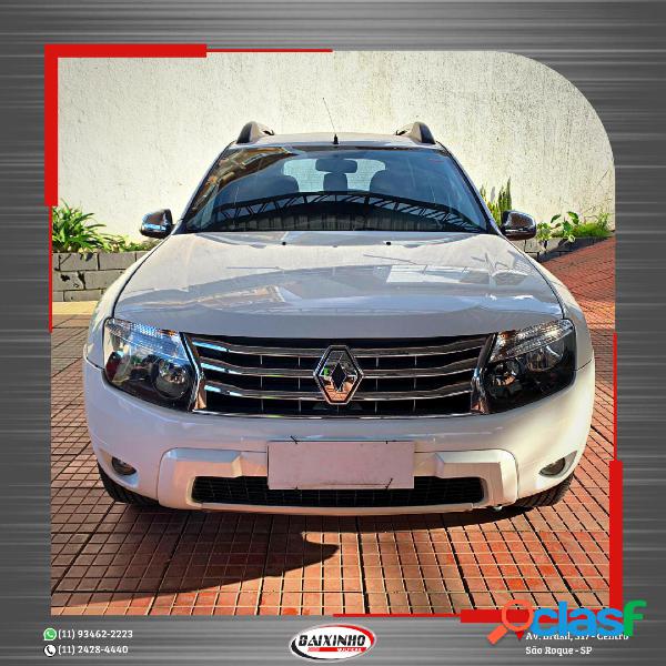 RENAULT DUSTER DYNAMIQUE 2.0 HI-FLEX 16V MEC. BRANCO 2013