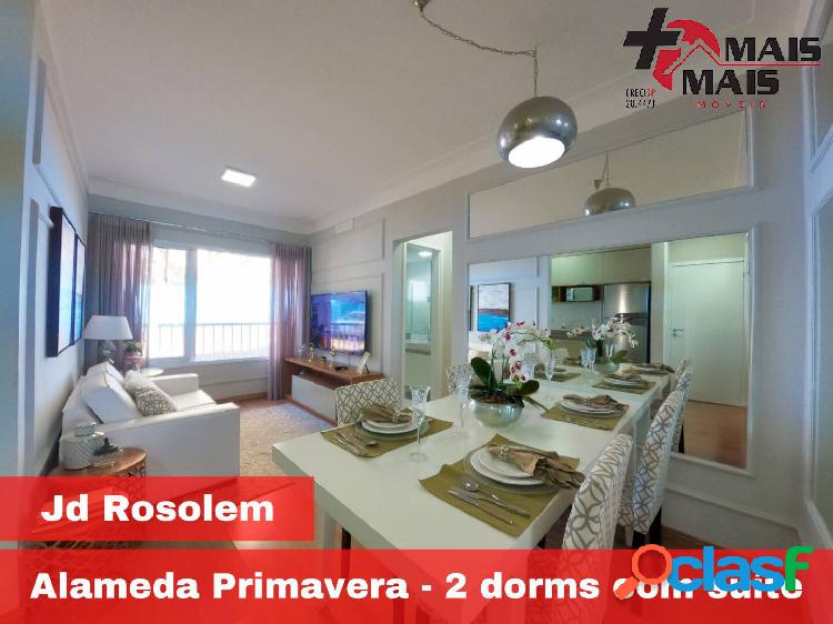 Rosolem BCS Alameda Primavera com suíte e semi varanda