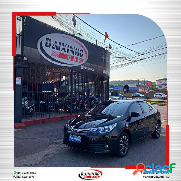 TOYOTA COROLLA GLI 1.8 FLEX 16V AUT. PRETO 2018 1.8 FLEX
