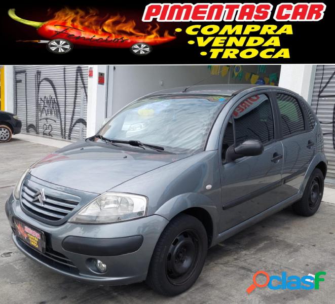 CITROEN C3 GLX 1.4 GLX SONORA 1.4 FLEX 8V 5P CINZA 2006 1.4