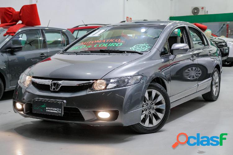 HONDA CIVIC SED. LXL LXL SE 1.8 FLEX 16V AUT. CINZA 2011 1.8