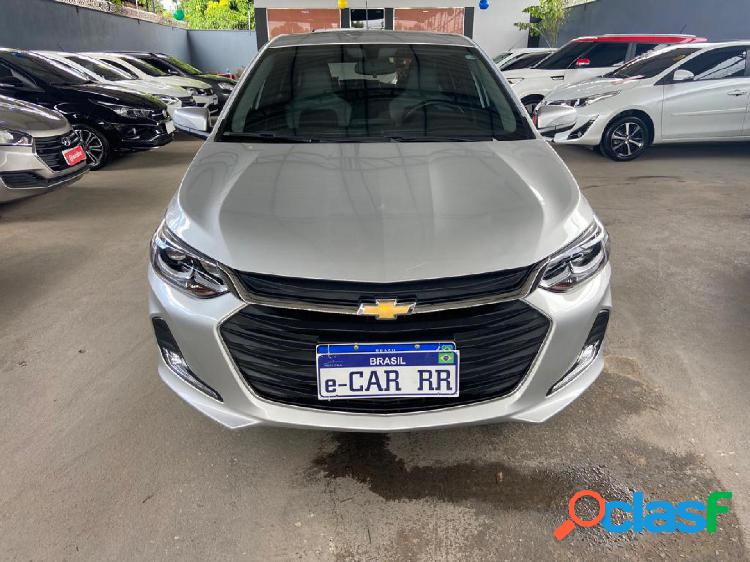 CHEVROLET ONIX HATCH PREM. 1.0 12V TB FLEX 5P AUT. PRATA