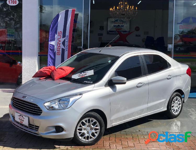 FORD KA+ SEDAN 1.0 SESE PLUS TIVCT FLEX 4P PRATA 2015 1.0