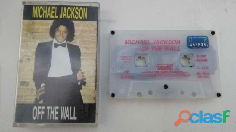 Michael Jackson off the wall fita k7 (leia descrição)