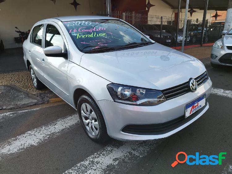 VOLKSWAGEN VOYAGE TRENDLINE 1.6 T.FLEX 8V 4P PRATA 2016 1.6