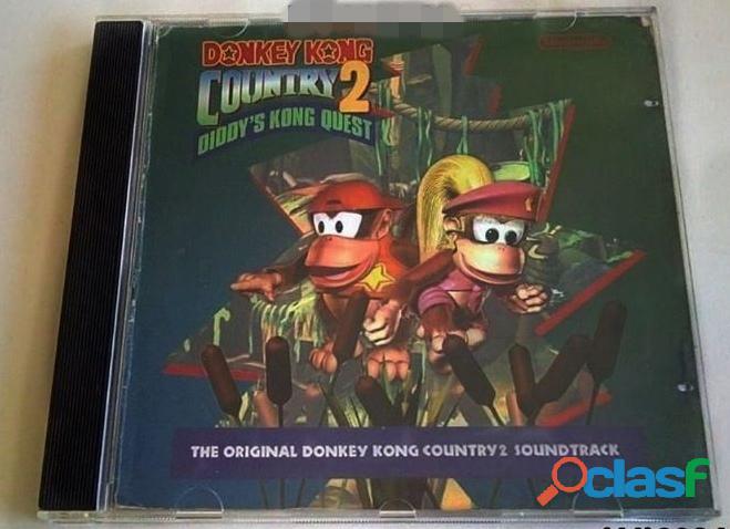 cd trilha sonora donkey kong country 2 (leia descrição).