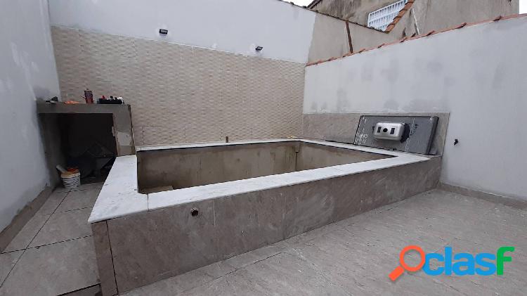Casa na praia com piscina em Itanhaém, com 2 dormitórios,