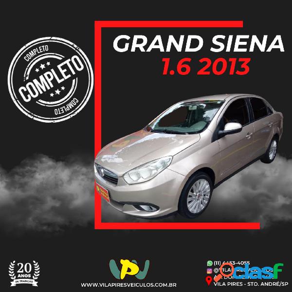 FIAT GRAND SIENA ESSENCE 1.6 FLEX 16V BEGE 2013 1.6 FLEX