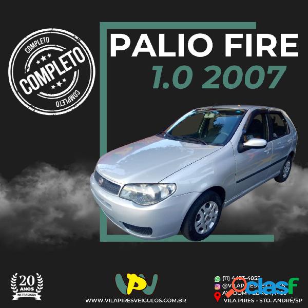 FIAT PALIO 1.0 TROFEO 1.0 FIRE FIRE FLEX 4P PRATA 2007 1.0