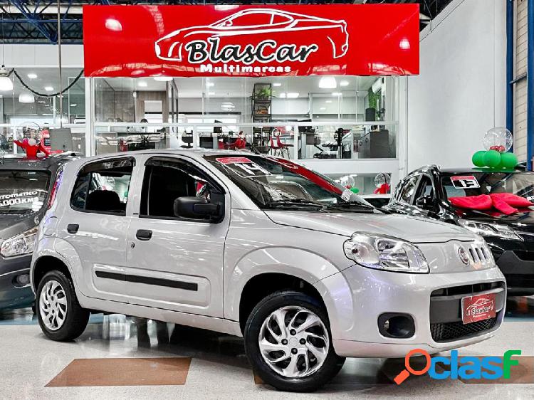 FIAT UNO VIVACE 1.0 PRATA 2014 1.0 FLEX