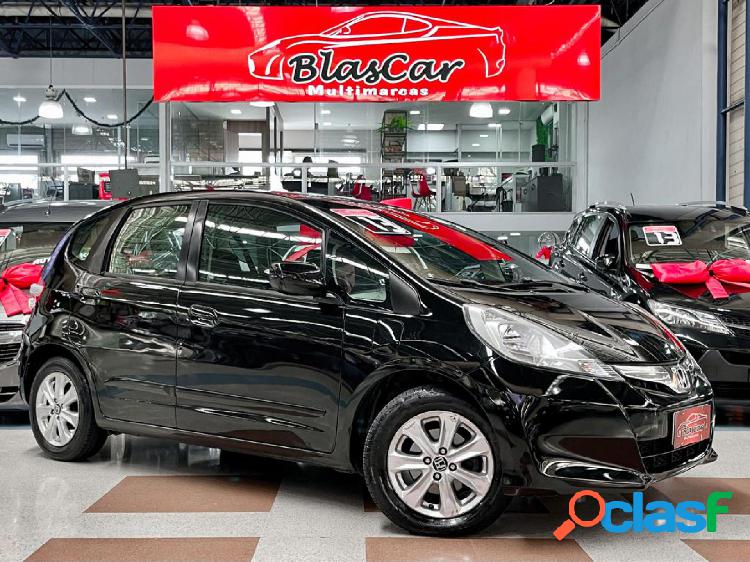 HONDA FIT LX 1.4 PRETO 2013 1.4 FLEX
