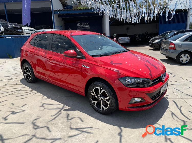 VOLKSWAGEN POLO COMFORT. 200 TSI 1.0 FLEX 12V AUT. VERMELHO