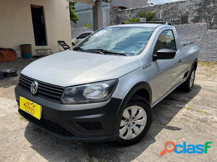 VOLKSWAGEN SAVEIRO ROBUST 1.6 TOTAL FLEX 8V PRATA 2018 1.6