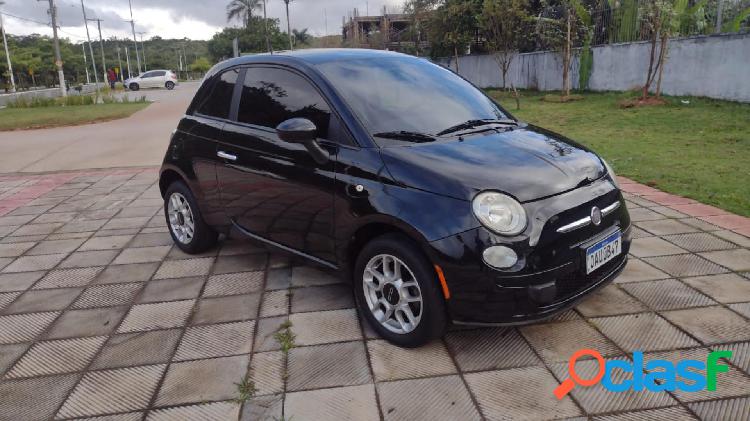 FIAT 500 CULT 1.4 FLEX 8V EVO MEC. PRETO 2012 1.4 FLEX