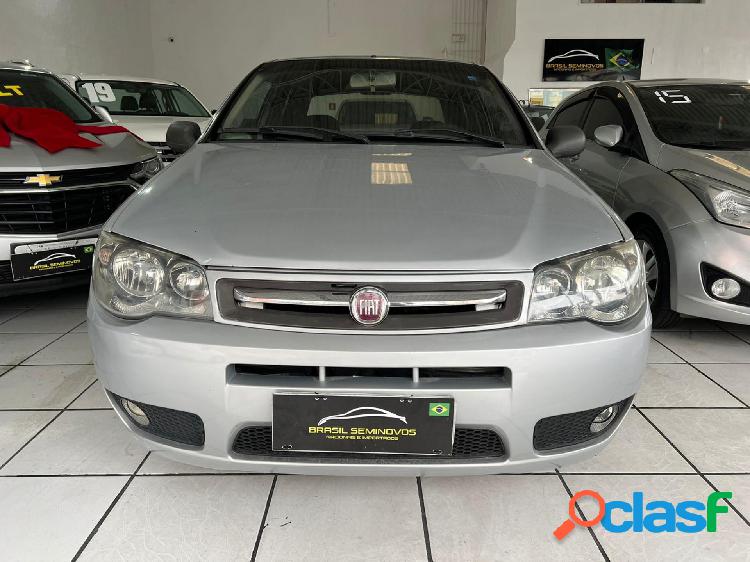 FIAT PALIO 1.0 ECONOMY FIRE FLEX 8V 2P PRATA 2012 1.0 FLEX