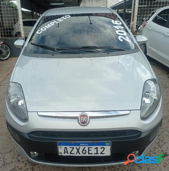 FIAT PUNTO ATTRACTIVE 1.4 FIRE FLEX 8V 5P PRATA 2016 1.4