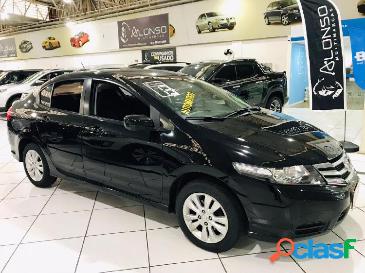 HONDA CITY SEDAN LX 1.5 FLEX 16V 4P AUT. PRETO 2013 1.5 FLEX