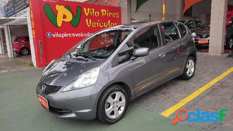 HONDA FIT LX 1.4 1.4 FLEX 8V16V 5P AUT. CINZA 2010 1.4 FLEX