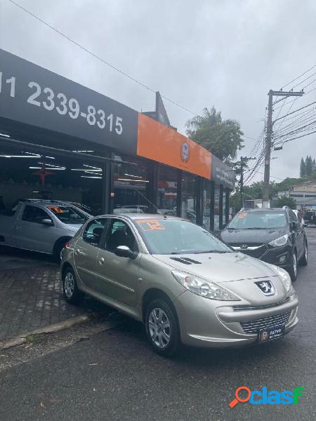 PEUGEOT 207 XR 1.4 FLEX 8V 5P PRATA 2012 1.4 FLEX