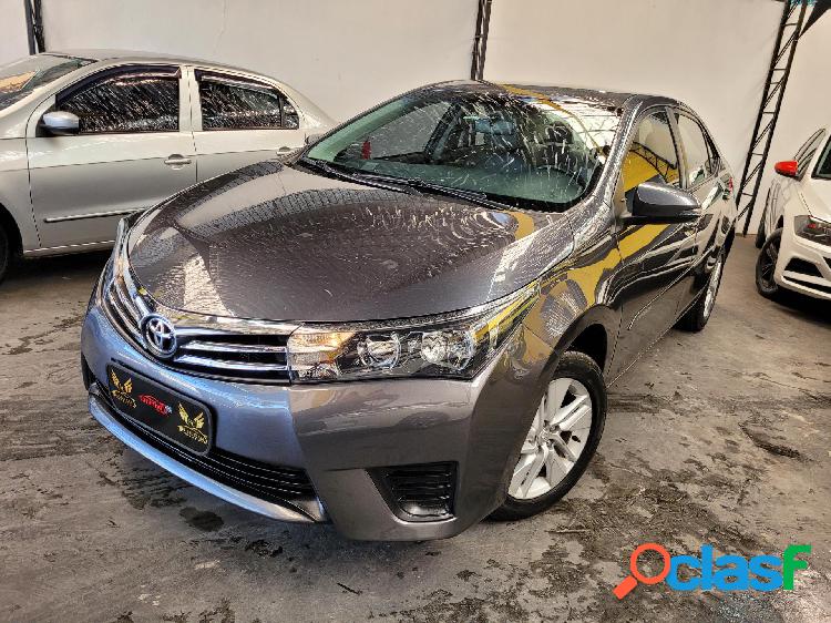 TOYOTA COROLLA GLI 1.8 FLEX 16V AUT. CINZA 2017 1.8 FLEX