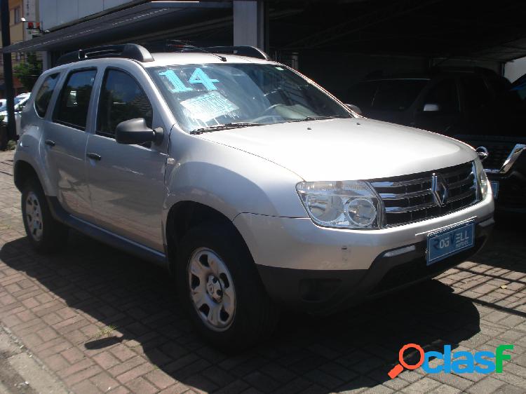 RENAULT DUSTER 1.6 HI-FLEX 16V MEC. PRATA 2014 1.6 FLEX