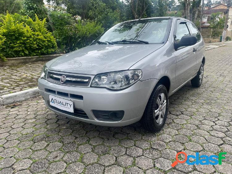 FIAT PALIO 1.0 ECONOMY FIRE FLEX 8V 2P PRATA 2011 1.0 FLEX