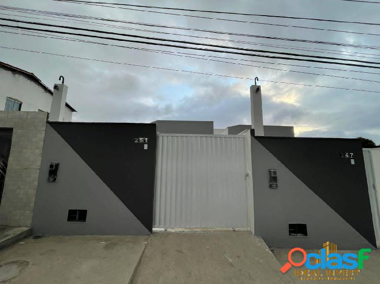 Casa 2/4 sendo uma suíte - Bairro Lagoa Subaé