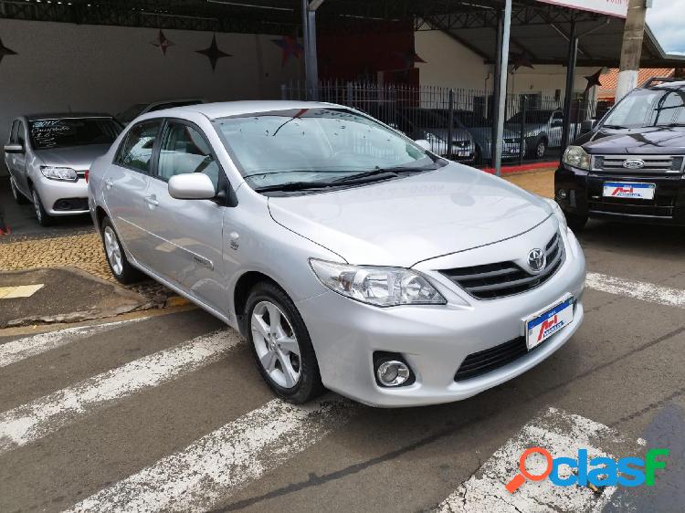 TOYOTA COROLLA GLI 1.8 FLEX 16V AUT. PRATA 2014 1.8 FLEX