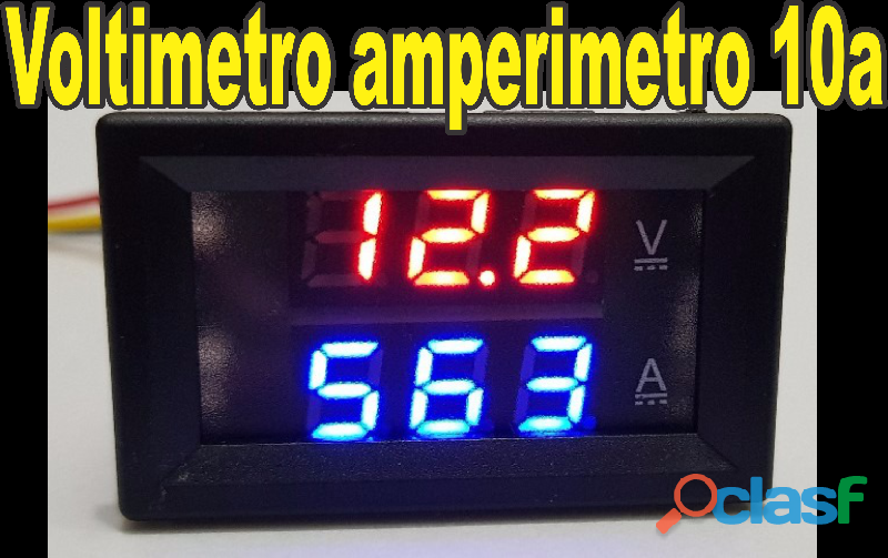 Voltímetro digital Amperímetro