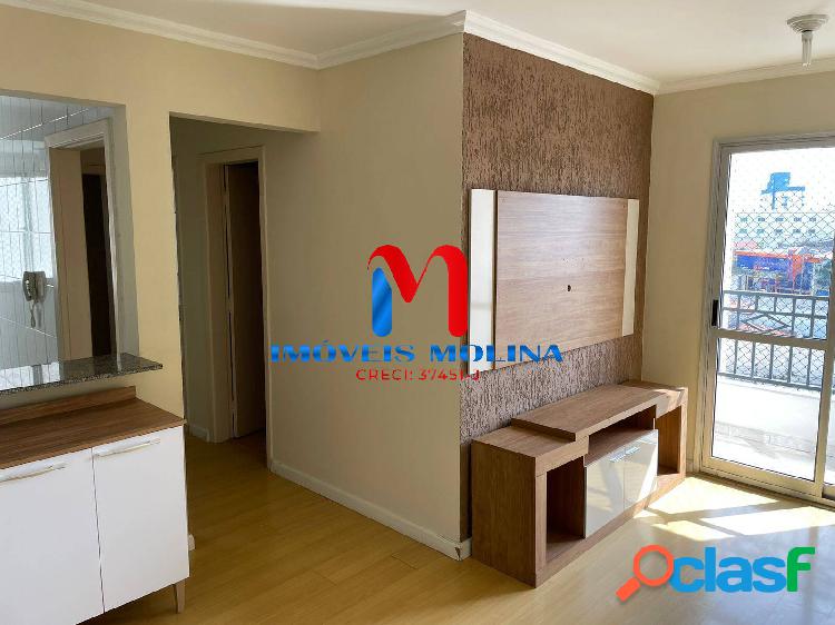 Apto 56m² com 2 Dormitórios 1 vaga - Vila Príncipe de