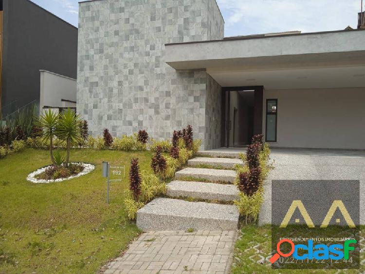 CASA TÉRREA ALPHAVILLE NOVA, 3 SUÍTES, COMPLETA