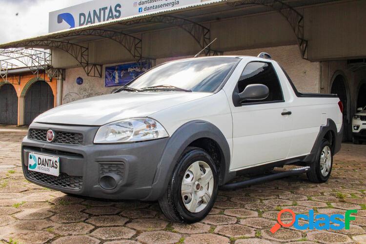 FIAT STRADA WORKING HARD 1.4 FIRE FLEX 8V CS BRANCO 2019 1.4