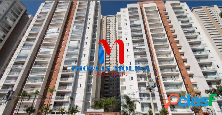 Venturi Res. 80m² 3 dorms 2 vagas Rudge Ramos