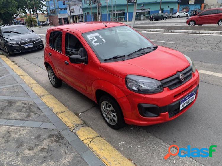 FIAT UNO ATTRACTIVE 1.0 FIRE FLEX 8V 5P VERMELHO 2021 1.0