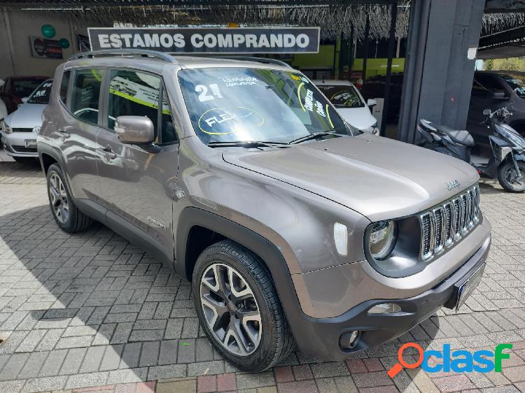 JEEP RENEGADE LONGITUDE 1.8 4X2 FLEX 16V AUT. CINZA 2021 1.8