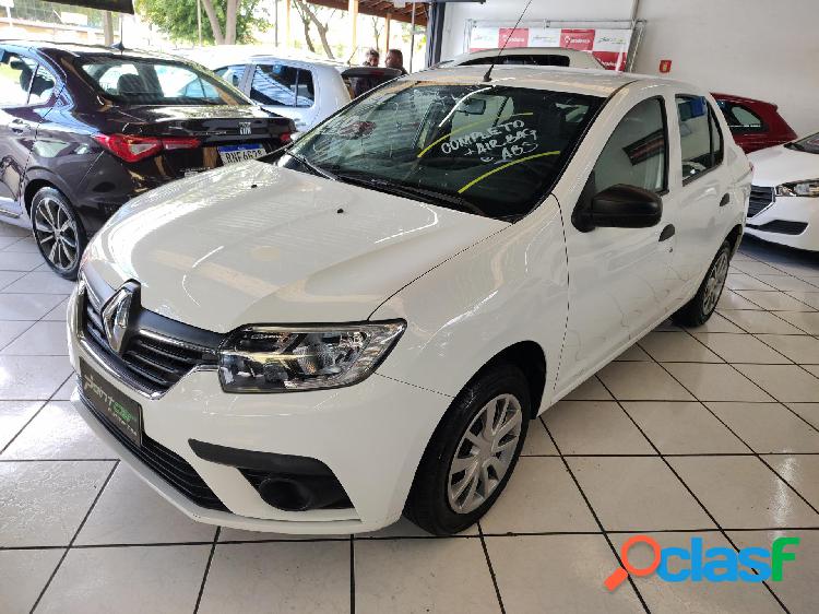 RENAULT LOGAN LIFE FLEX 1.0 12V 4P MEC. BRANCO 2021 1.0 FLEX