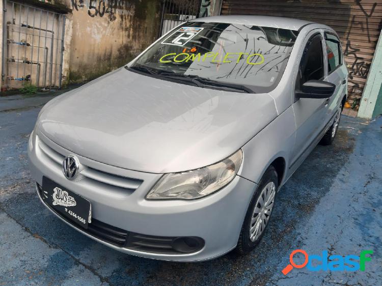 VOLKSWAGEN GOL (NOVO) 1.6 MI TOTAL FLEX 8V 4P PRATA 2012 1.6