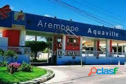 Excelente casa, condomínio Aguaville, Arembepe, Camaçari