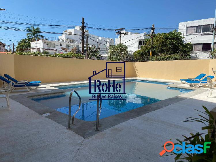 Renta de Departamento 2 recámaras en Costa Azul, Acapulco,