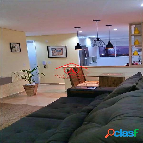 Apartamento planejado com 2 dormitórios - Cosmópolis SP -