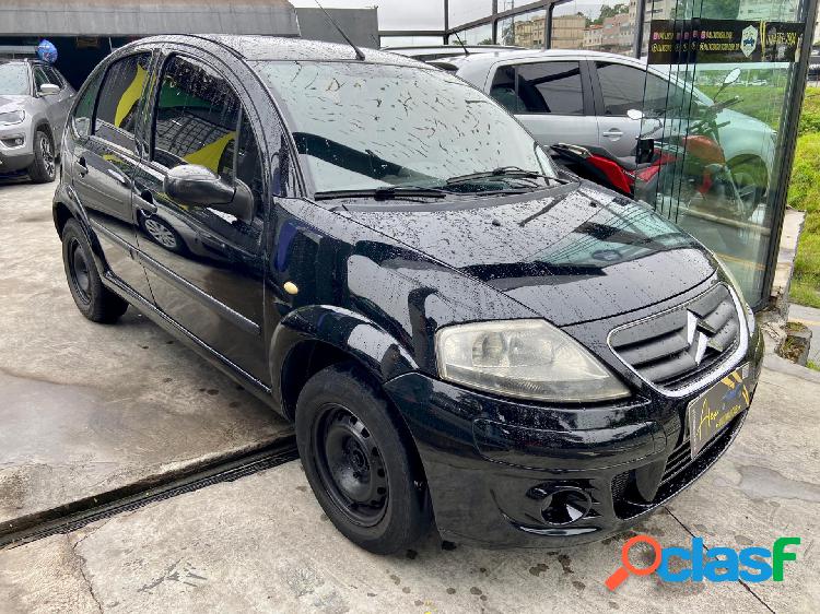 CITROEN C3 GLX 1.4 GLX SONORA 1.4 FLEX 8V 5P PRETO 2010 1.4