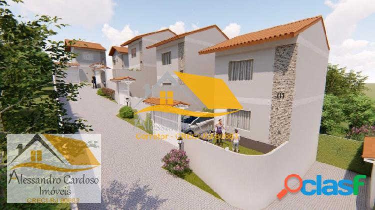 Casa na Planta com 2 quartos na Granja Mimosa