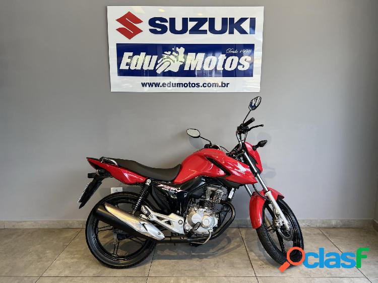 HONDA CG 160 FAN ESDI FLEXONE VERMELHO 2017 160 GASOLINA