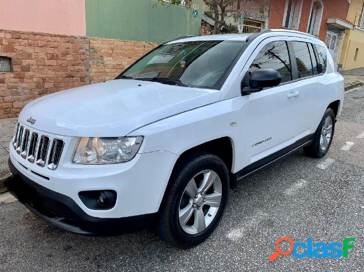 JEEP COMPASS SPORT 2.0 16V 156CV 5P BRANCO 2012 2.0 GASOLINA