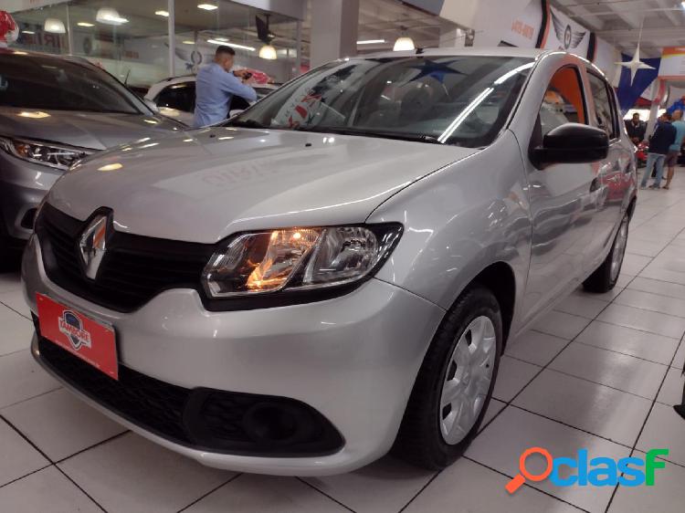 RENAULT SANDERO AUTHENTIQUE FLEX 1.0 12V 5P PRATA 2018 1.0