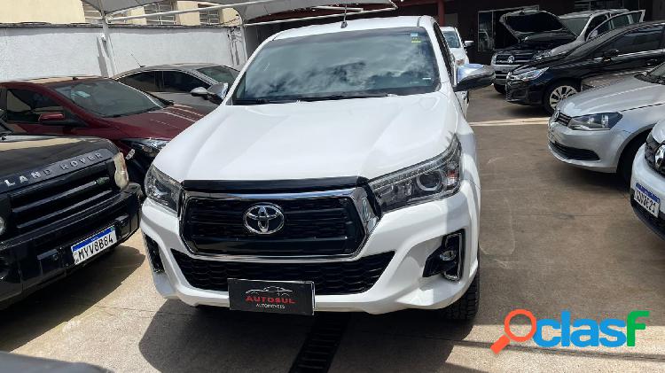 TOYOTA HILUX SW4 SRX 4X4 2.8 TDI 16V DIES. AUT. BRANCO 2019